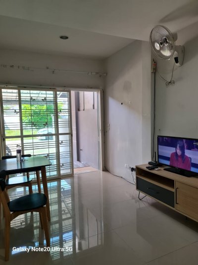 12R0100 ให้เช่าบ้านแฝดชั้นเดียว 2ห้องนอน 2ห้องน้ำ ราคา 12,000/เดือน โซนถลาง