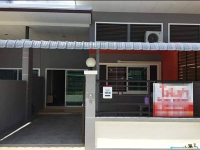 12R0100 ให้เช่าบ้านแฝดชั้นเดียว 2ห้องนอน 2ห้องน้ำ ราคา 12,000/เดือน โซนถลาง