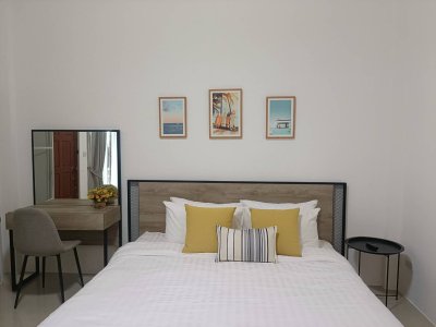 12R0101 ให้เช่าบ้านเเฝดสองชั้น 2 ห้องนอน 2 ห้องน้ำ ราคา 28,000/เดือน โซนถลาง