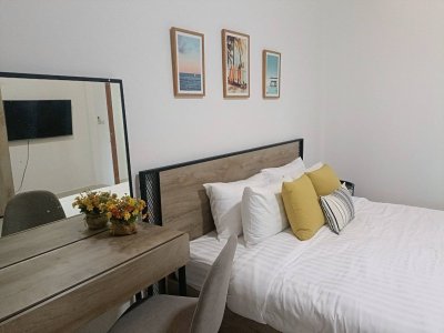 12R0101 ให้เช่าบ้านเเฝดสองชั้น 2 ห้องนอน 2 ห้องน้ำ ราคา 28,000/เดือน โซนถลาง