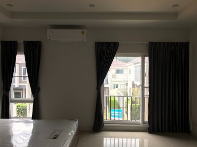 12R0119 ให้เช่าบ้านแฝดสองชั้น 3 ห้องนอน 2 ห้องน้ำ ราคา 30,000/เดือน โซนถลาง