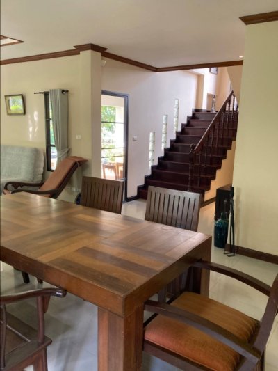 12R0157 ให้เช่าบ้านเดี่ยวสองชั้น 3 ห้องนอน 3 ห้องน้ำ ราคา 45,000/เดือน โซนถลาง