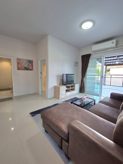 12R0181 ให้เช่าบ้านเดียวชั้นเดียว 2 ห้องนอน 2 ห้องน้ำ ราคา 25,000/เดือน โซนถลาง