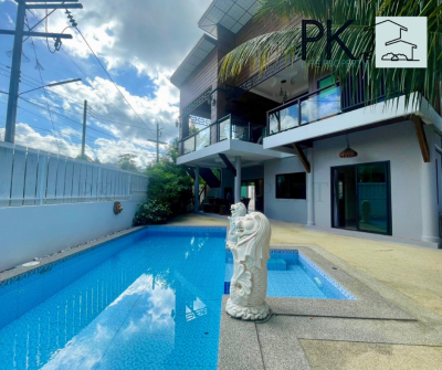 12R0210 ให้เช่า pool villa 3 ห้องนอน 3 ห้องน้ำ ราคา 50,000/เดือน โซนถลาง