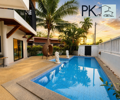 12R0210 Pool villa for rent 3bedroom 3bathroom 45,000/month at thalang