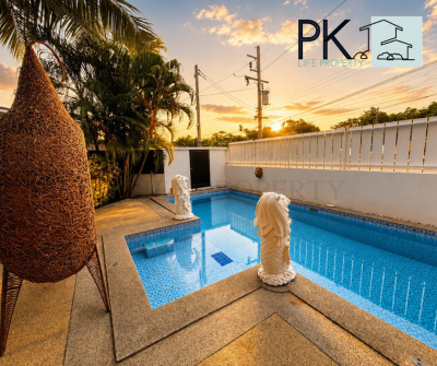 12R0210 Pool villa for rent 3bedroom 3bathroom 45,000/month at thalang