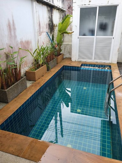12R0218 ให้เช่า pool villa 3ห้องนอน 2ห้องน้ำ ราคา 24,000/เดือน โซนถลาง