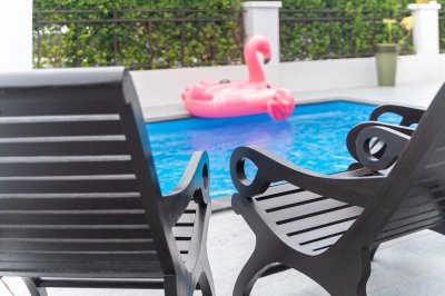 12R0252 This pool villa 3 bedroom 3 bathroom with swimming 65,000/month the house location at Talang