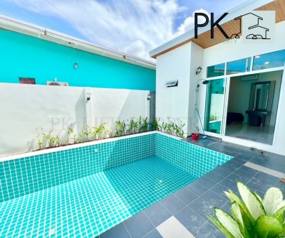 12R0312 ให้เช่า pool villa 2ห้องนอน 2ห้องน้ำ ราคา 50,000/เดือน โซนถลาง