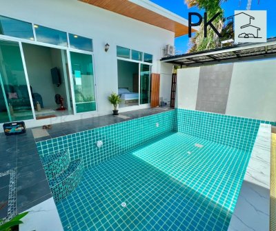 12R0312 ให้เช่า pool villa 2ห้องนอน 2ห้องน้ำ ราคา 50,000/เดือน โซนถลาง