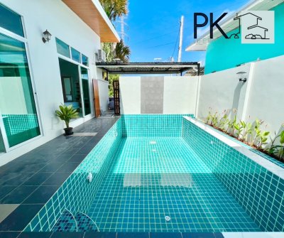 12R0312 ให้เช่า pool villa 2ห้องนอน 2ห้องน้ำ ราคา 50,000/เดือน โซนถลาง