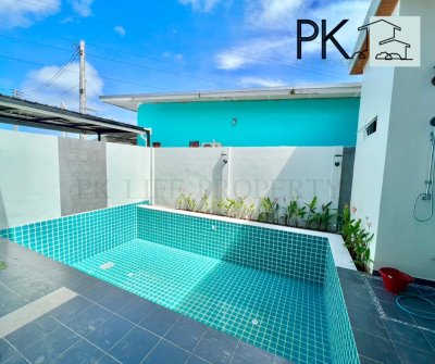 12R0312 ให้เช่า pool villa 2ห้องนอน 2ห้องน้ำ ราคา 50,000/เดือน โซนถลาง