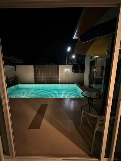 12R0324 ให้เช่า pool villa 2 ห้องนอน 2 ห้องน้ำ ราคา 50,000/เดือน โซนถลาง