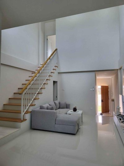 12R0340 ให้เช่าบ้านแฝดสองชั้น 2 ห้องนอน 2 ห้องน้ำ 45,000/เดือน โซนถลาง