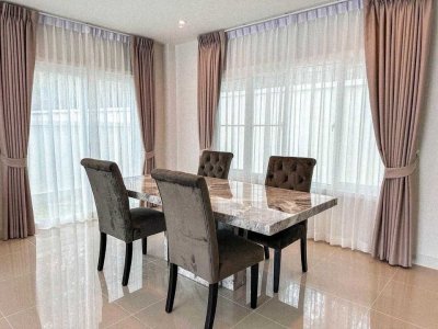 12R0346 ให้เช่าบ้านแฝดสองชั้น 3ห้องนอน 2ห้องน้ำ ราคา 55,000/เดือน โซนถลาง