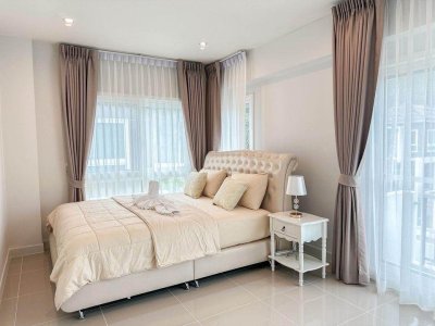 12R0346 ให้เช่าบ้านแฝดสองชั้น 3ห้องนอน 2ห้องน้ำ ราคา 55,000/เดือน โซนถลาง