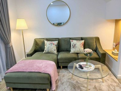 12R0347 ให้เช่าบ้านแฝดสองชั้น 2ห้องนอน 3ห้องน้ำ ราคา 43,000/เดือน โซนถลาง