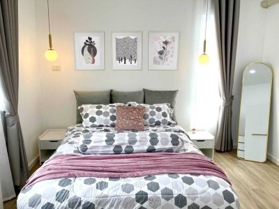 12R0347 ให้เช่าบ้านแฝดสองชั้น 2ห้องนอน 3ห้องน้ำ ราคา 43,000/เดือน โซนถลาง