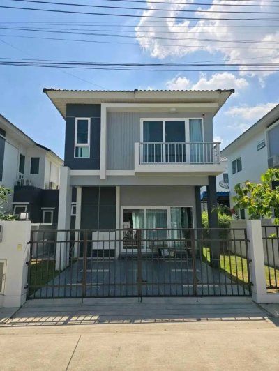 12R0348 ให้เช่าบ้านแฝดสองชั้น 3ห้องนอน 2ห้องน้ำ ราคา 50,000/เดือน โซนถลาง