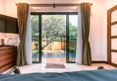 12R0353 ให้เช่า pool villa 2ห้องนอน 2ห้องน้ำ ราคา 75,000/เดือน โซนถลาง