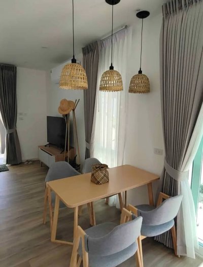 12R0356 ให้เช่าบ้านแฝดสองชั้น 2ห้องนอน 3ห้องน้ำ ราคา 40,000/เดือน โซนถลาง