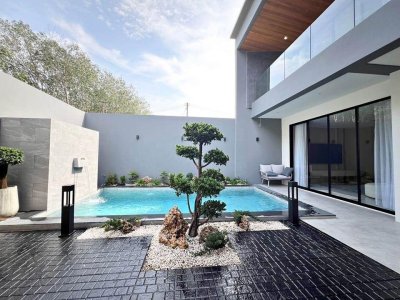 12R0362 ให้เช่า pool villa 3ห้องนอน 3ห้องน้ำ ราคา 150,000/เดือน โซนถลาง