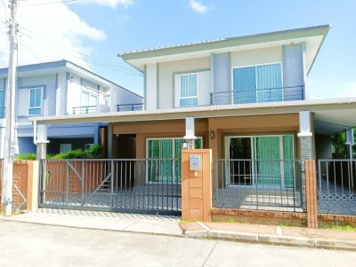 12R0370 ให้เช่าบ้านเดี่ยวสองชั้น 3ห้องนอน 2ห้องน้ำ ราคา 40,000/เดือน โซนถลาง