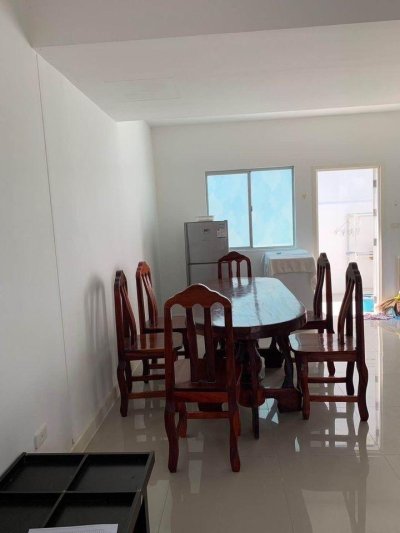 12R0372 ให้เช่าบ้านแฝดสองชั้น 3ห้องนอน 2ห้องน้ำ ราคา 16,500/เดือน โซนถลาง