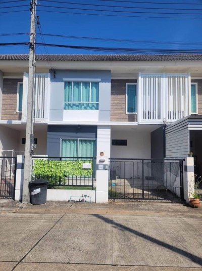 12R0372 ให้เช่าบ้านแฝดสองชั้น 3ห้องนอน 2ห้องน้ำ ราคา 16,500/เดือน โซนถลาง