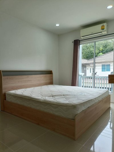 12R0378 ให้เช่าบ้านแฝดสองชั้น 3ห้องนอน 2ห้องน้ำ ราคา 18,000/เดือน โซนถลาง