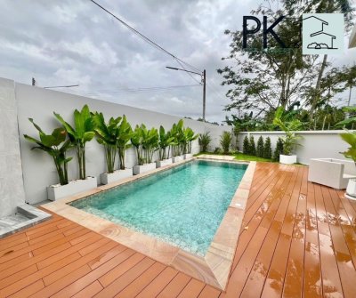 12R0382 ให้เช่า pool villa 3ห้องนอน 3ห้องน้ำ ราคา 65,000/เดือน โซนถลาง