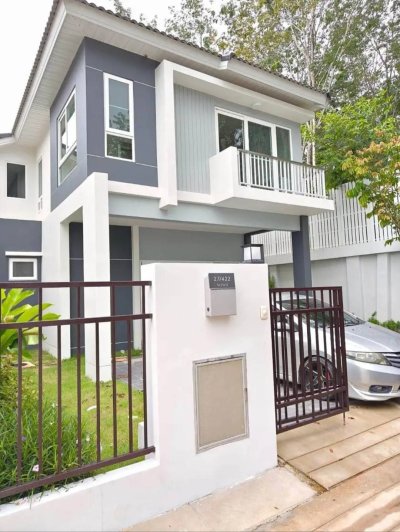 12R0383 ให้เช่าบ้านเดี่ยวสองชั้น 3ห้องนอน 2ห้องน้ำ ราคา 55,000/เดือน โซนถลาง