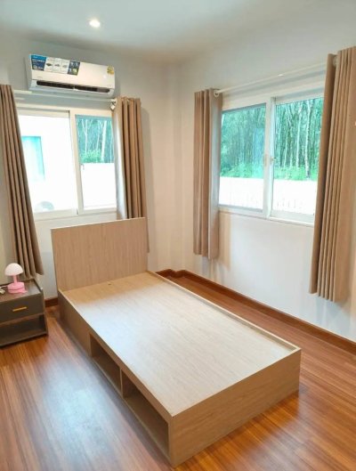 12R0383 ให้เช่าบ้านเดี่ยวสองชั้น 3ห้องนอน 2ห้องน้ำ ราคา 55,000/เดือน โซนถลาง