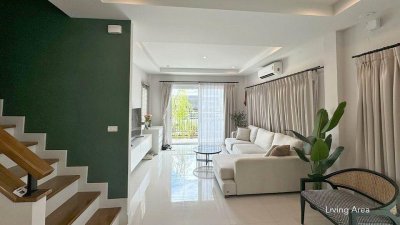 12R0384 ให้เช่าบ้านเดี่ยวสองชั้น 4ห้องนอน 3ห้องน้ำ ราคา 85,000/เดือน โซนถลาง