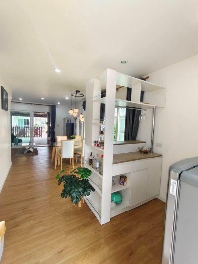 12R0386 ให้เช่าบ้านแฝดสองชั้น 2ห้องนอน 3ห้องน้ำ ราคา 35,000/เดือน โซนถลาง