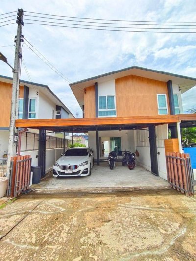 12R0386 ให้เช่าบ้านแฝดสองชั้น 2ห้องนอน 3ห้องน้ำ ราคา 35,000/เดือน โซนถลาง