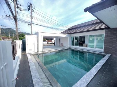 12R0389 ให้เช่า pool villa 3ห้องนอน 2ห้องน้ำ ราคา 80,000/เดือน โซนถลาง