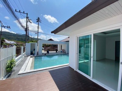 12R0389 ให้เช่า pool villa 3ห้องนอน 2ห้องน้ำ ราคา 80,000/เดือน โซนถลาง