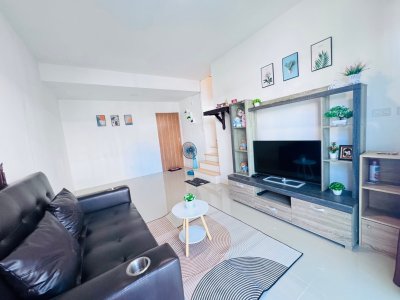 12R0392 ให้เช่าบ้านแฝดสองชั้น 3ห้องนอน 2ห้องน้ำ ราคา 23,000/เดือน โซนถลาง