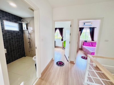 12R0392 ให้เช่าบ้านแฝดสองชั้น 3ห้องนอน 2ห้องน้ำ ราคา 23,000/เดือน โซนถลาง