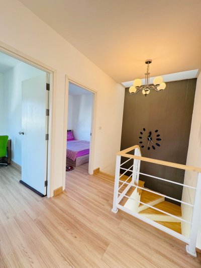 12R0392 ให้เช่าบ้านแฝดสองชั้น 3ห้องนอน 2ห้องน้ำ ราคา 23,000/เดือน โซนถลาง