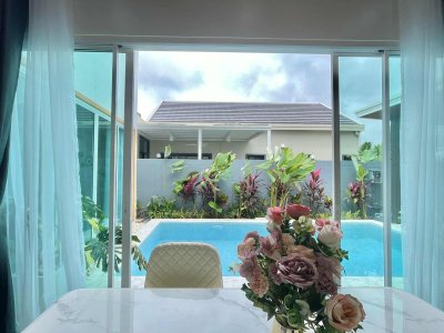 12R0428 Pool villa for rent 3 bedroom 4 bathroom 100,000/month at thalang