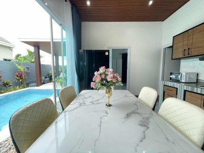 12R0428 Pool villa for rent 3 bedroom 4 bathroom 100,000/month at thalang