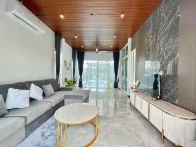 12R0428 Pool villa for rent 3 bedroom 4 bathroom 100,000/month at thalang