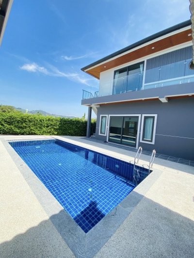 12R0432 Pool villa for rent 3 bedroom 3 bathroom 60,000/month at thalang