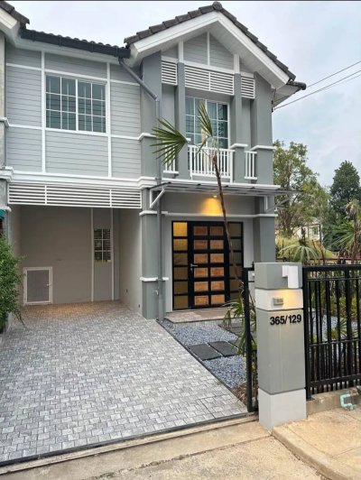 12R0433 ให้เช่าบ้านแฝดสองชั้น 3 ห้องนอน 2 ห้องน้ำ ราคา 32,000/เดือน โซนถลาง