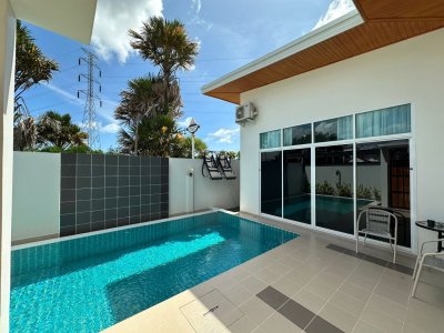 12R0443 ให้เช่า pool villa 2 ห้องนอน 2 ห้องน้ำ ราคา 50,000/เดือน โซนถลาง