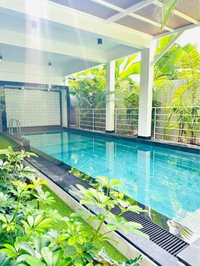 12R0470 ให้เช่า pool villa 4 ห้องนอน 5 ห้องน้ำ ราคา 65,000/เดือน โซนถลาง
