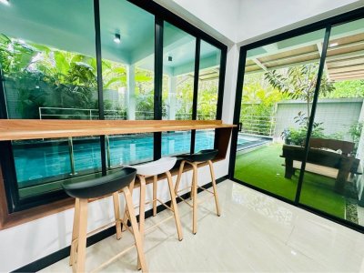 12R0470 ให้เช่า pool villa 4 ห้องนอน 5 ห้องน้ำ ราคา 65,000/เดือน โซนถลาง