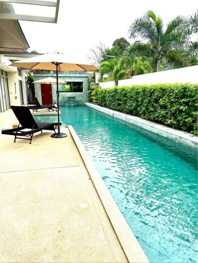 12R0480 ให้เช่า pool villa 6 ห้องนอน 6 ห้องน้ำ ราคา 200,000/เดือน โซนถลาง